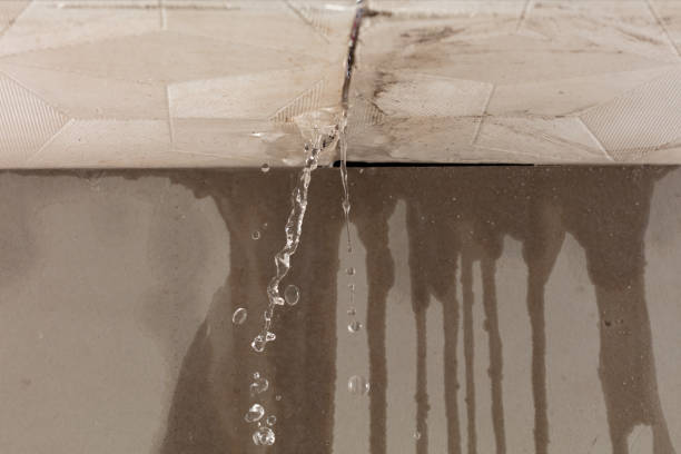 Professional Flood Damage Cleanup technician working in Maypearl, TX